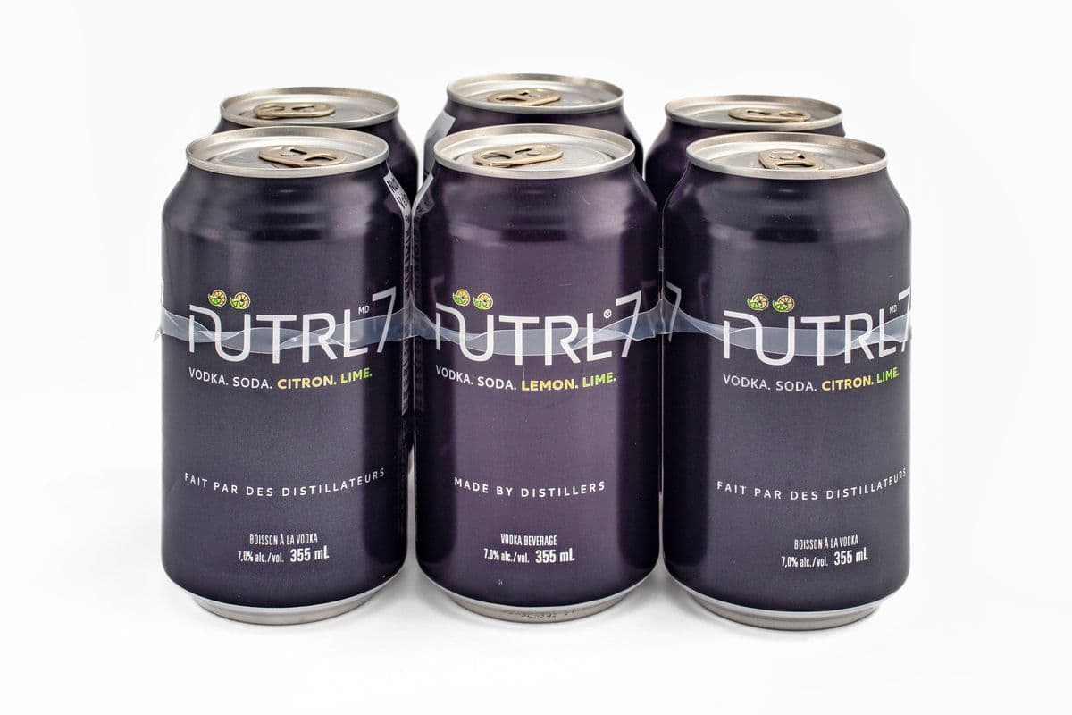 Nutrl Vodka Soda Lemon (6 Cans) (6 x 350ML)