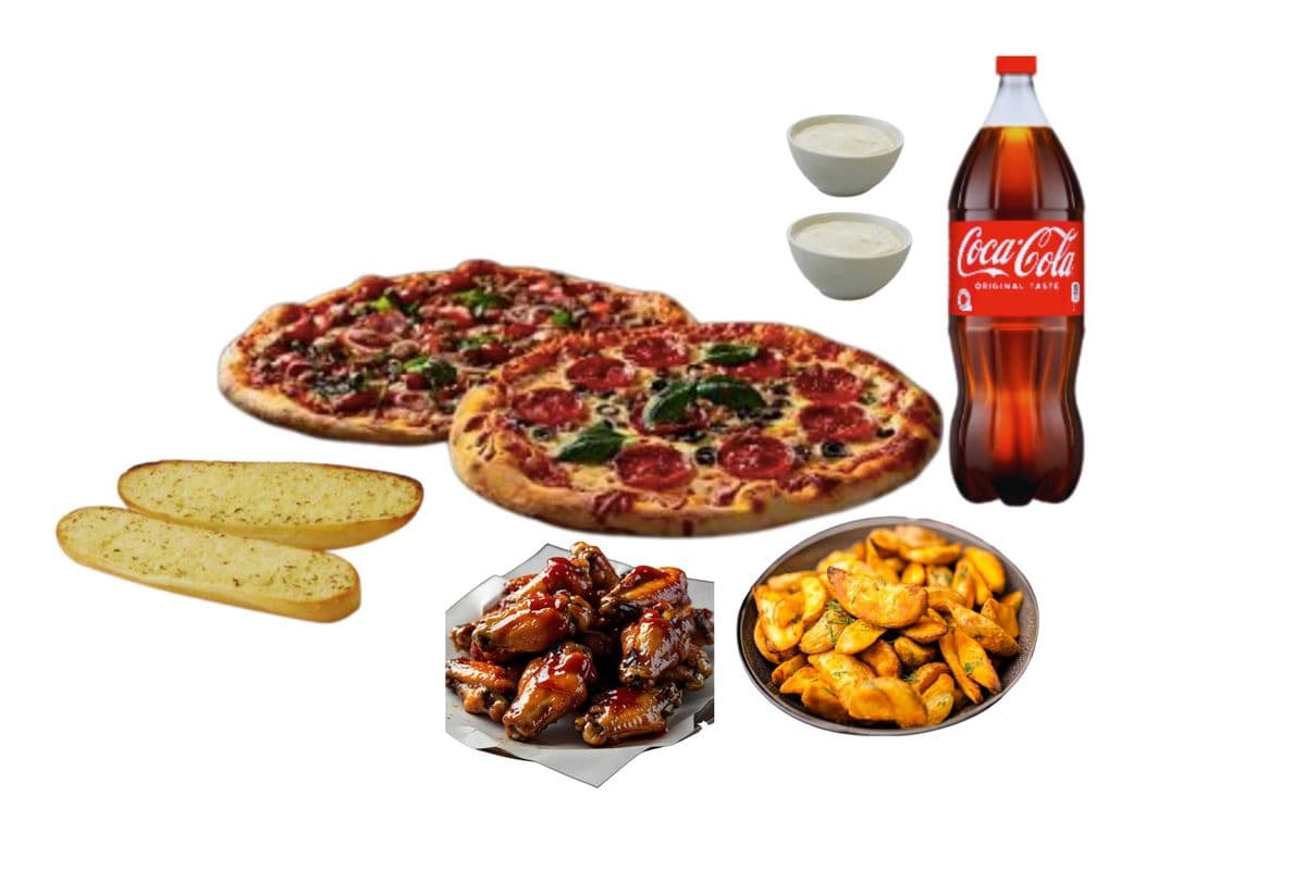 Two Extra-Large Pizza Family Combo