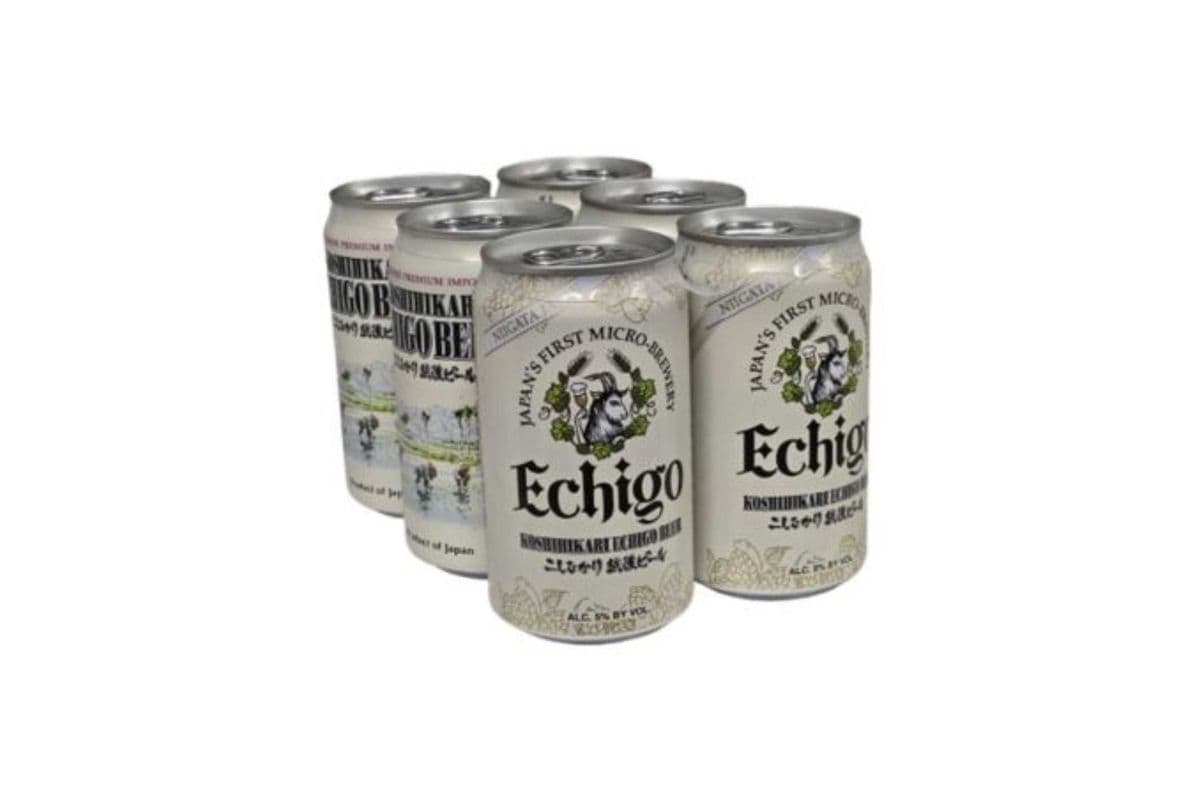 Echigo Koshihikari Beer (6 x 355ml)