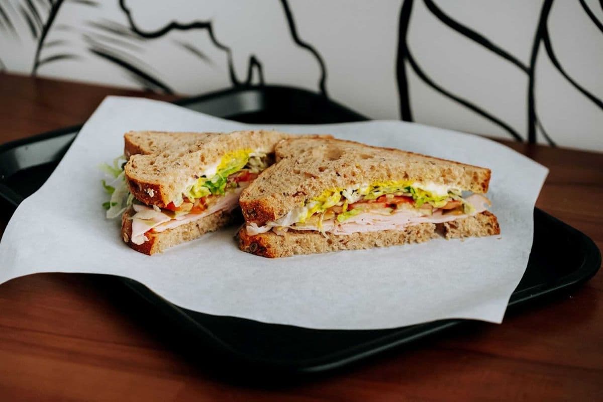 PK Style Smoked Turkey Sandwich (Large)