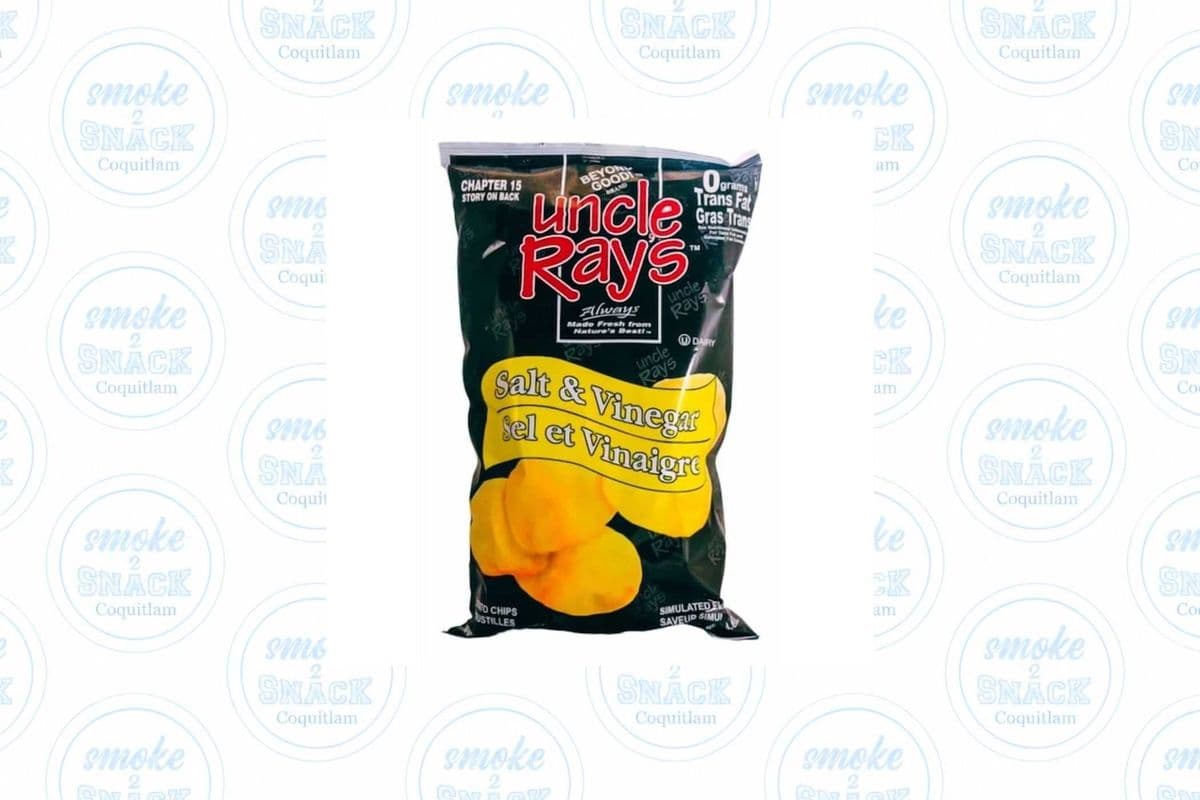 Uncle Rays Salt and Vinegar 130g