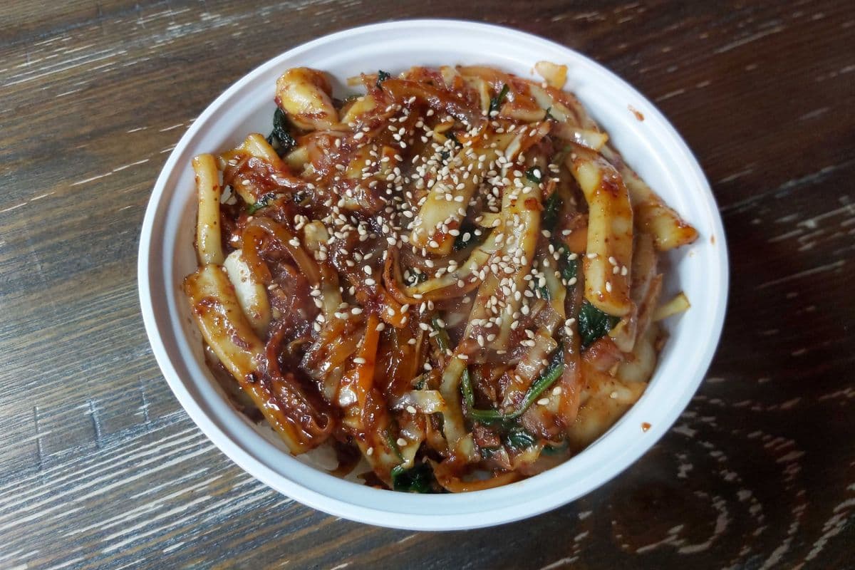 Squid Rice Bowl(오징어 덮밥)