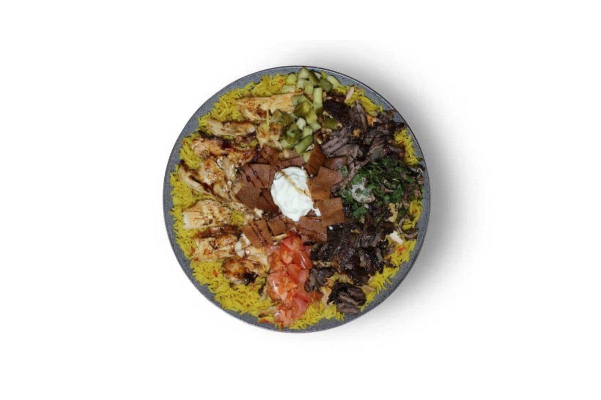 Mix Shawarma Bowl Rice