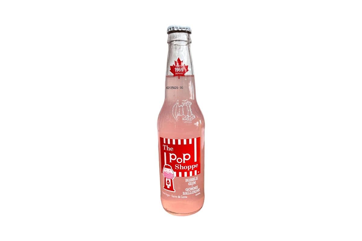 Pop Shoppe Soda - Bubblegum (CAN) (355ml) (210 Cal)