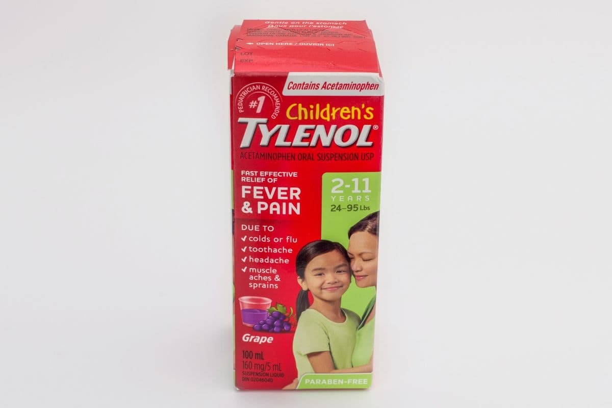 Tylenol Suspension Grape (160 mg / 5 ml) (100 ml)