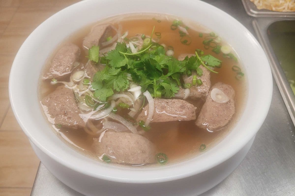 37. Beef Meatballs Noodle Soup