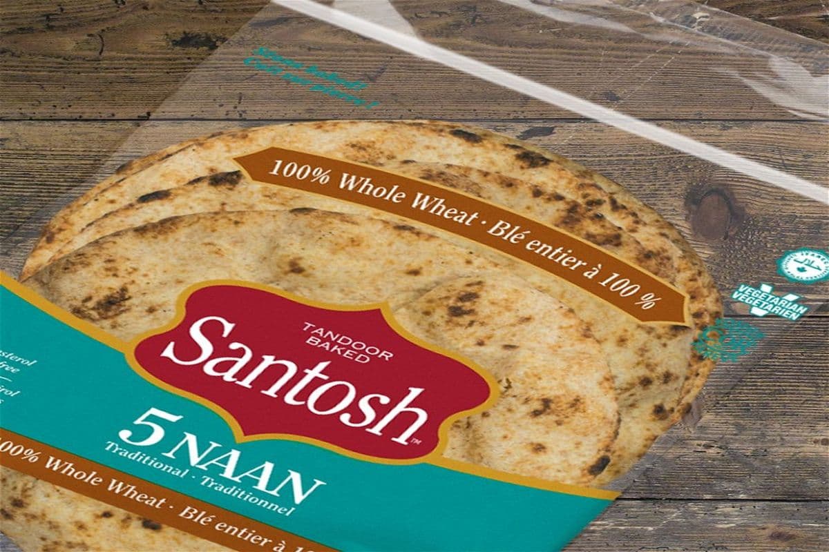 Santosh Naan Whole Wheat (5packs) (500g)