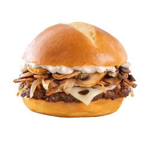 Mushroom Swiss Burger
