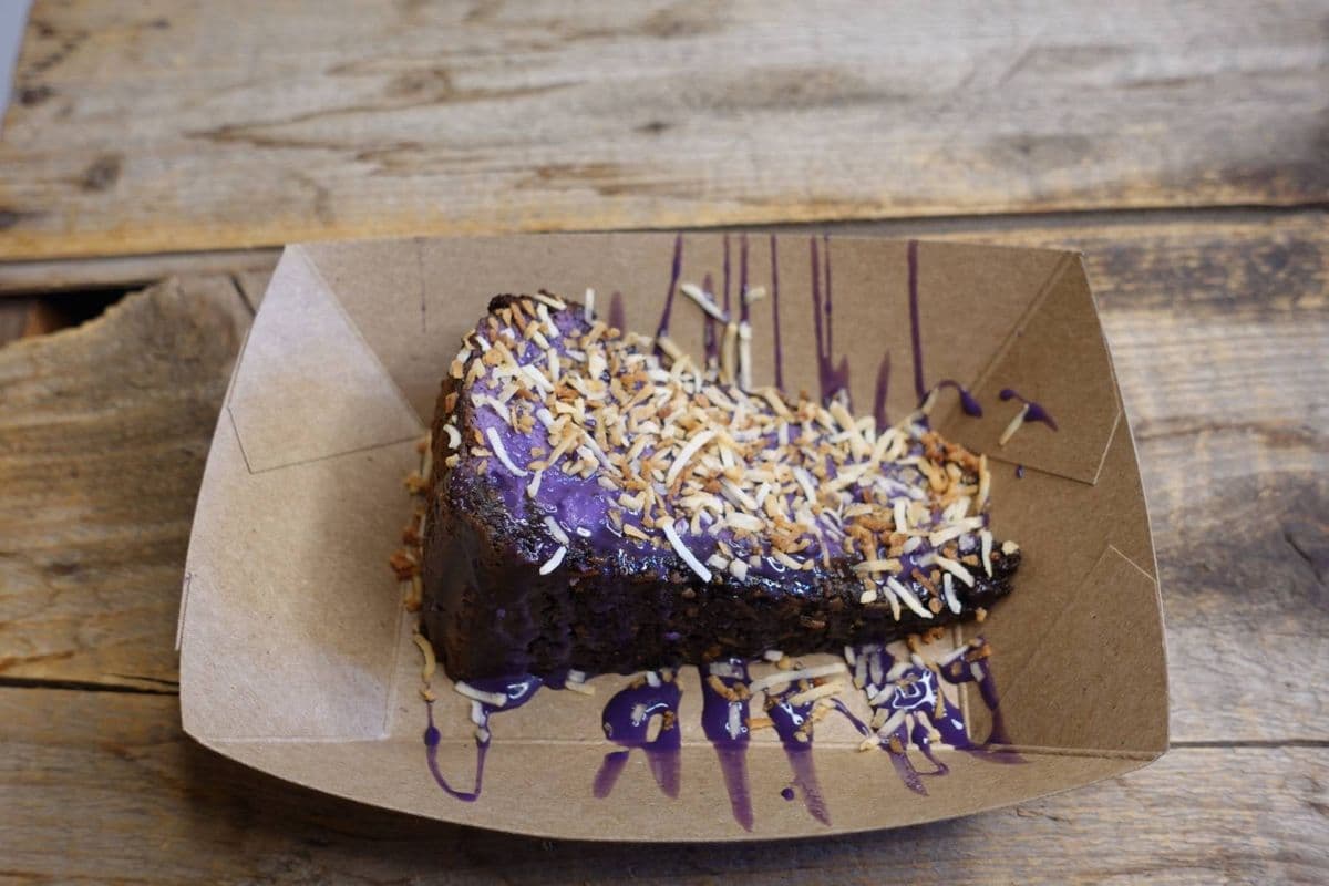 James Ave. Pumphouse  - UBE Cheesecake