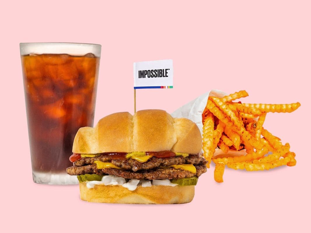 Impossible™️ Beast Style Burger Combo