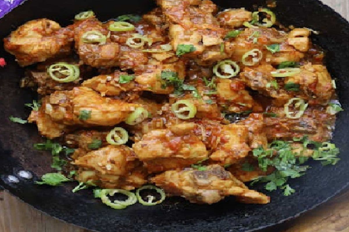 Chili poulet à l’ail / Garlic Chilli Chicken