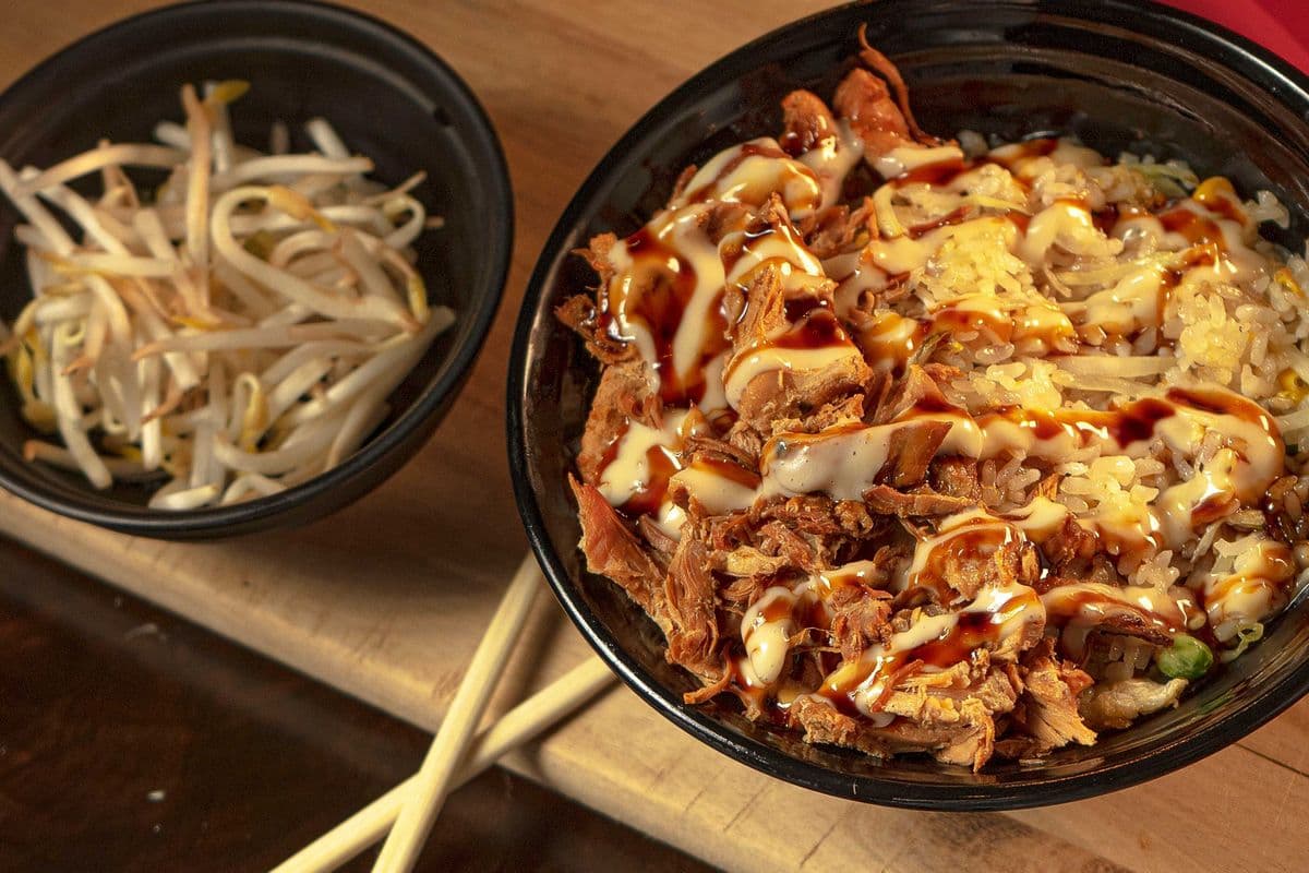 Fried Rice with Braised Chicken