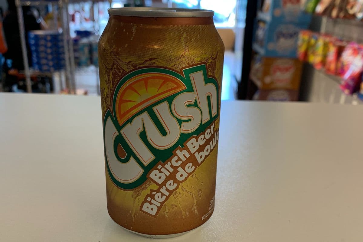 Crush Birch Beer Can 355ml