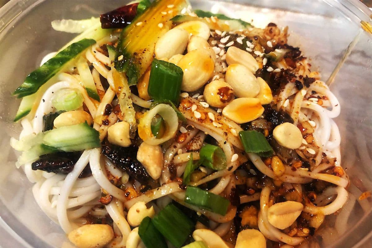 15. Sichuan Style Spicy Cold Noodles 四川凉面