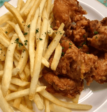 - Chicken Karaage with French Fries