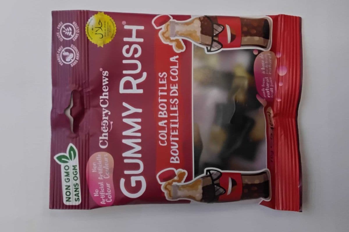 GUMMY RUSH COLA BOTTLES (70g)