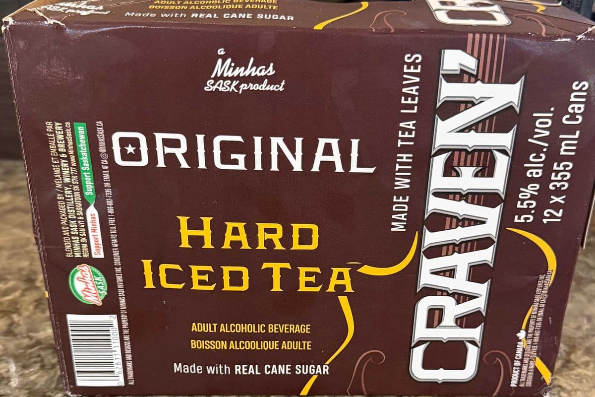 Craven Hard Iced Tea 12pk (12 x 355 ml)