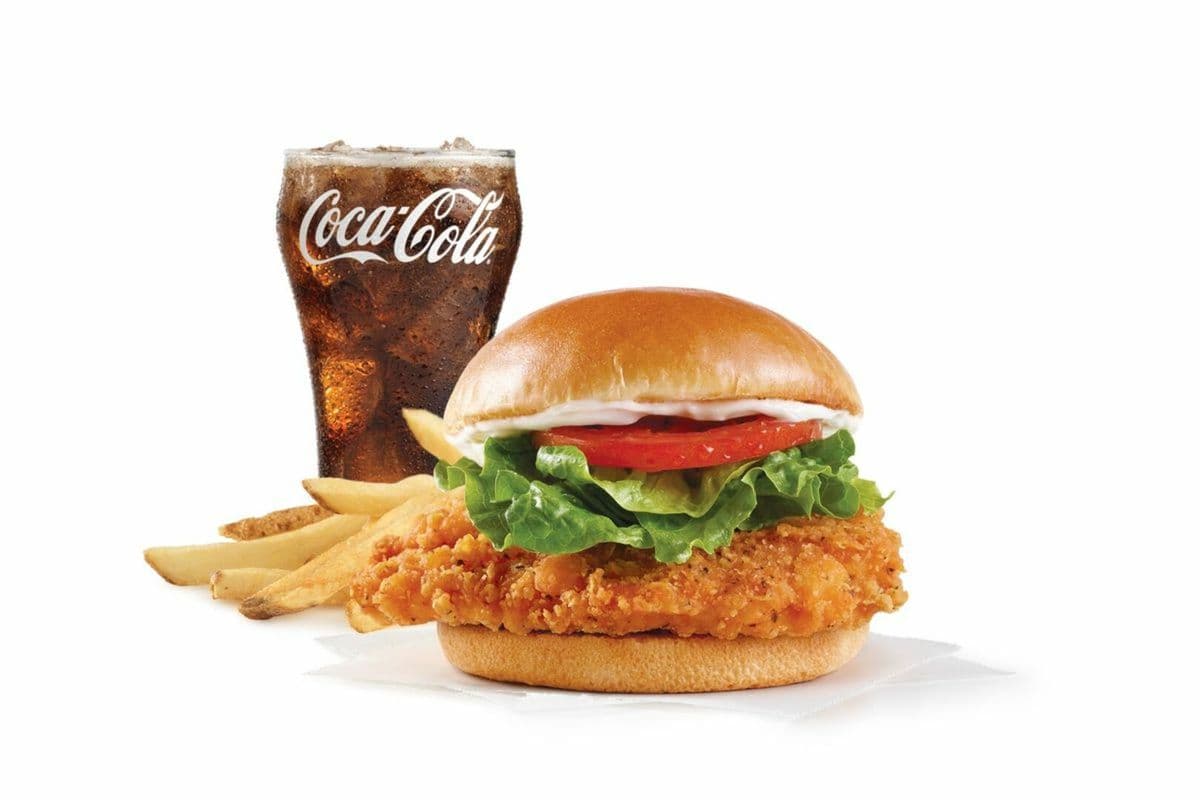Spicy Chicken Sandwich Combo - Large