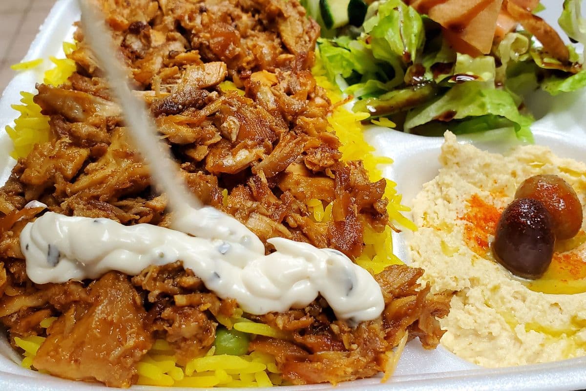 Chicken Shawarma Plate