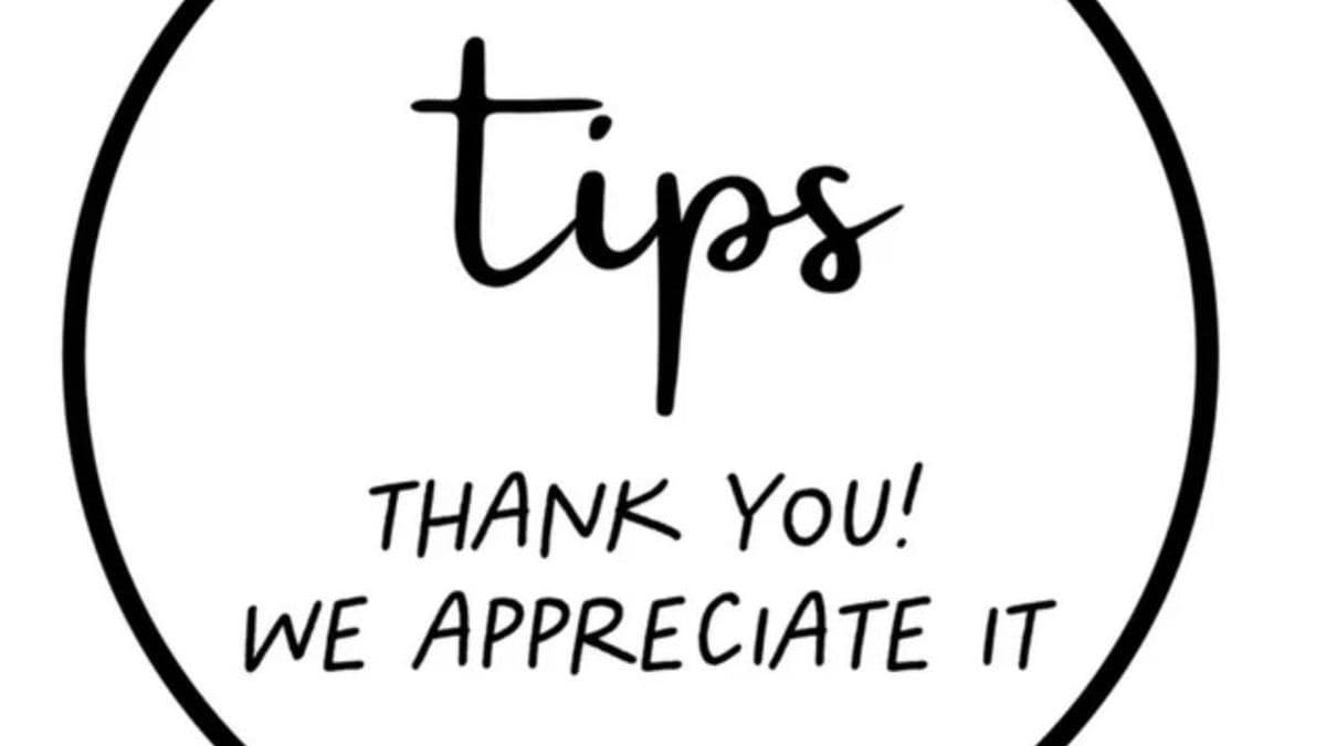 Tip $5 - You are amazing!