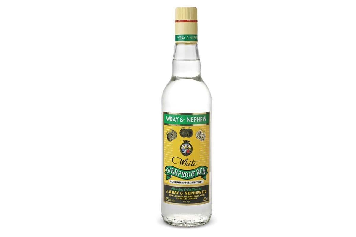 326223. WRAY & NEPHEW WHITE OVERPROOF (1 x 750ML)