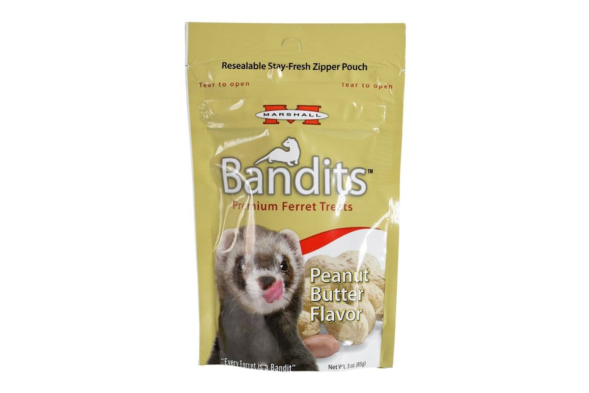 Marshall Bandits Premium Ferret Treat - Peanut Butter (3 oz)