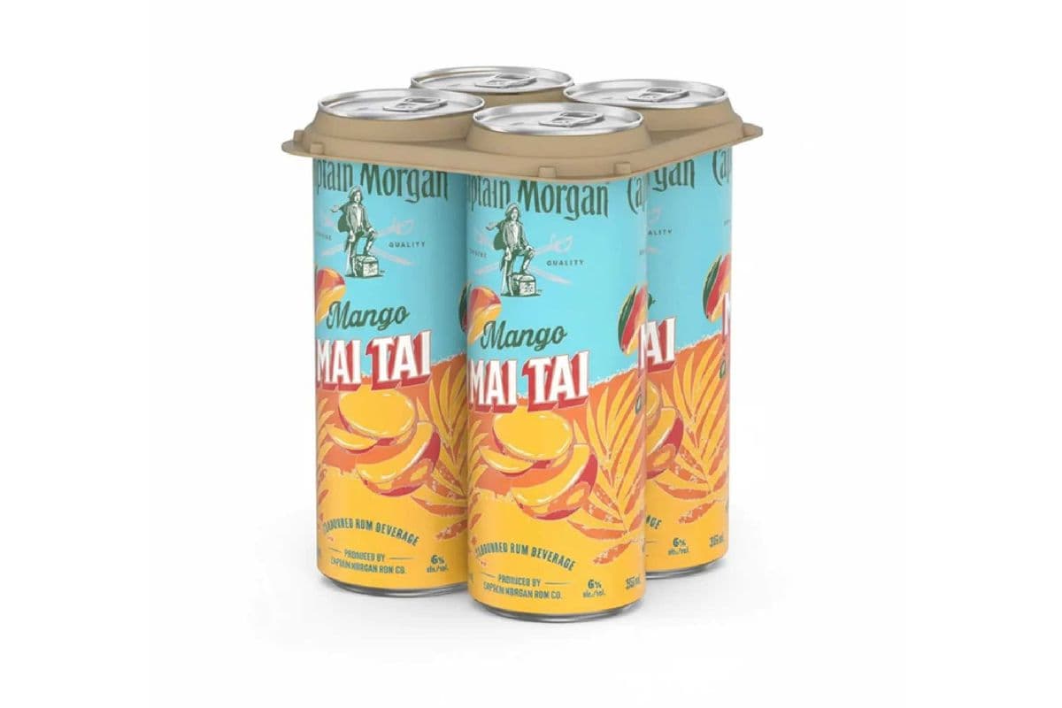 CAPTAIN MORGAN MANGO MAI TAI (4 x 355ML)