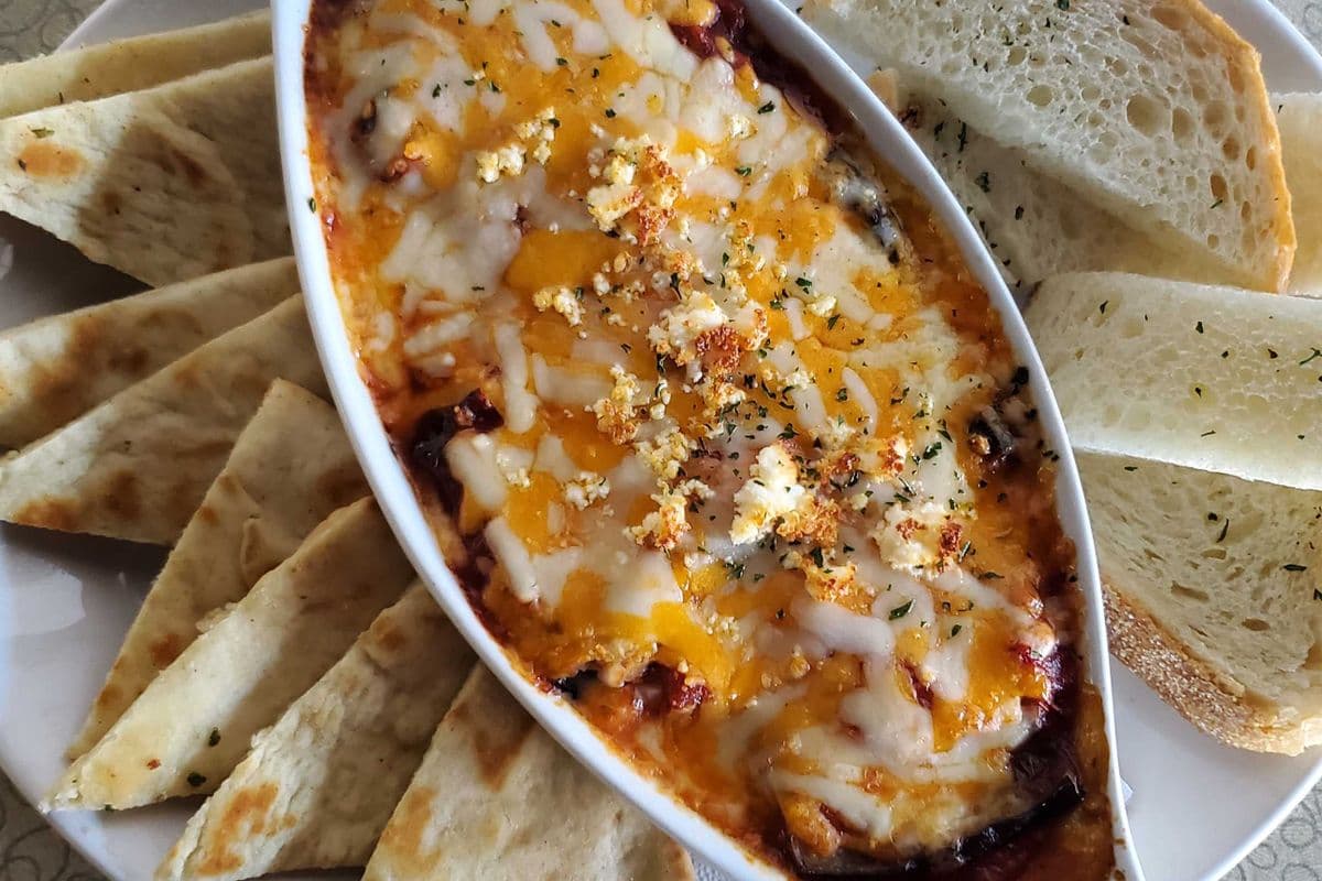 Baked Eggplant with Marinara Sauce and Cheese
