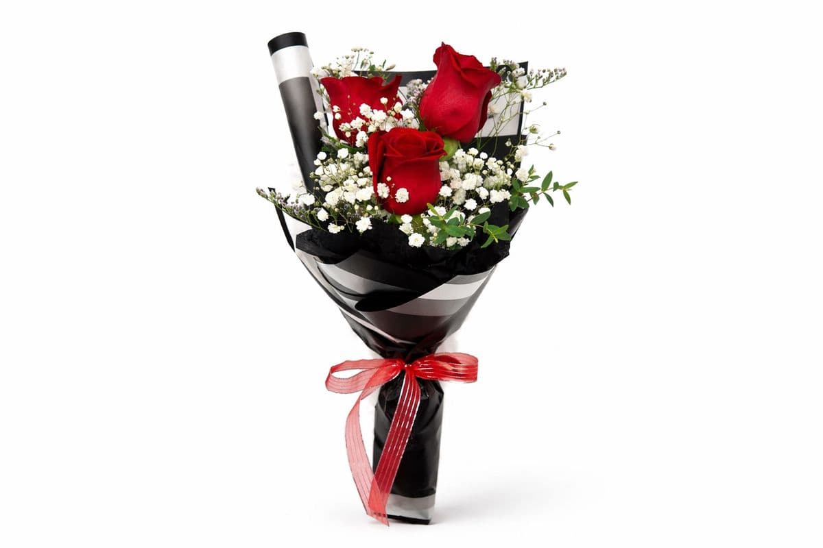 Luxury 3 Roses