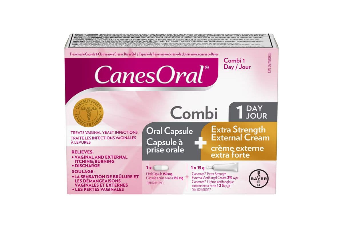 Canesoral Combipack Oral Capsule + Extra Strength External Cream