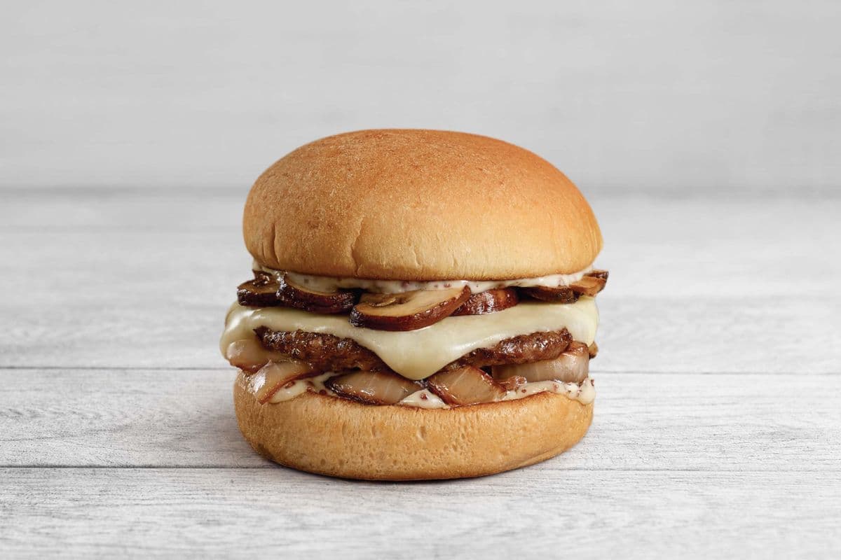 Mushroom Mozzarella Buddy Burger