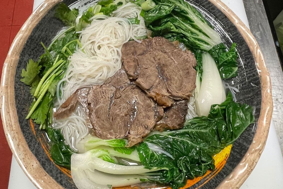 Braised Beef Rice Noodle Soup