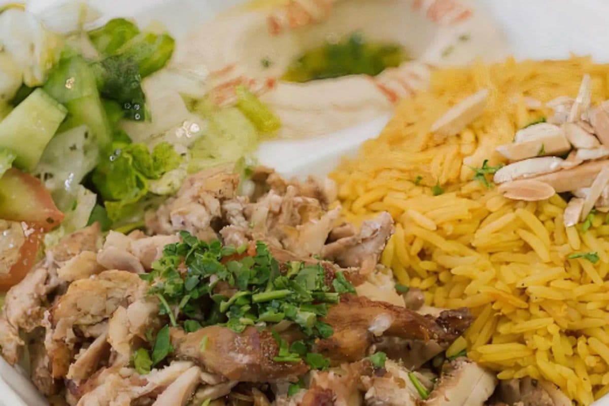 Chicken Shawarma Plate