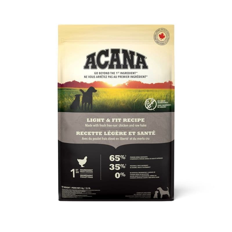 Acana Dry Dog Food Light and Fit Recipe