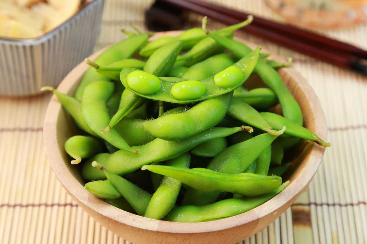 Boiled Green Soybeans 毛豆