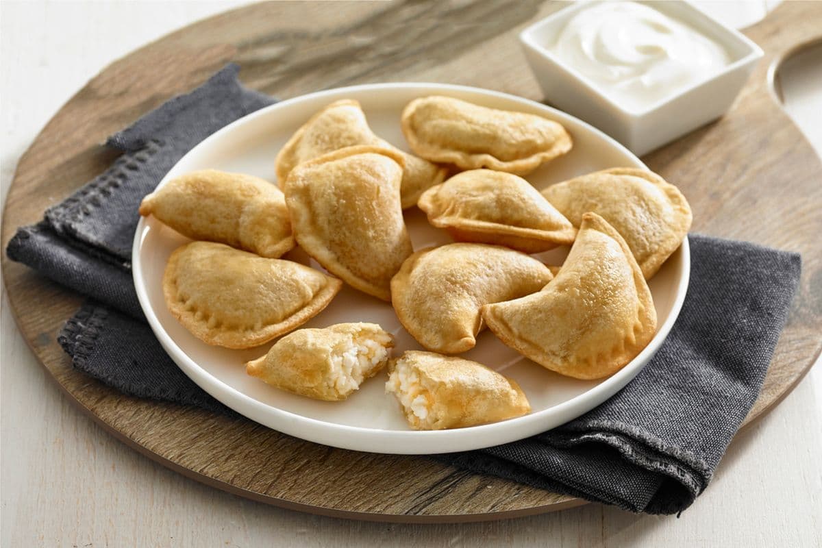 Cheesy Perogies