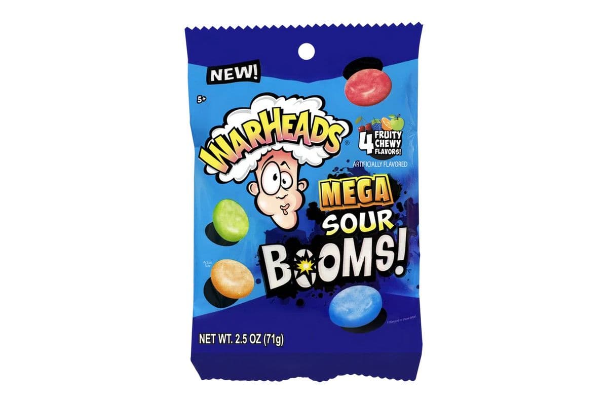 Warheads Sour Booms Fruit Chews