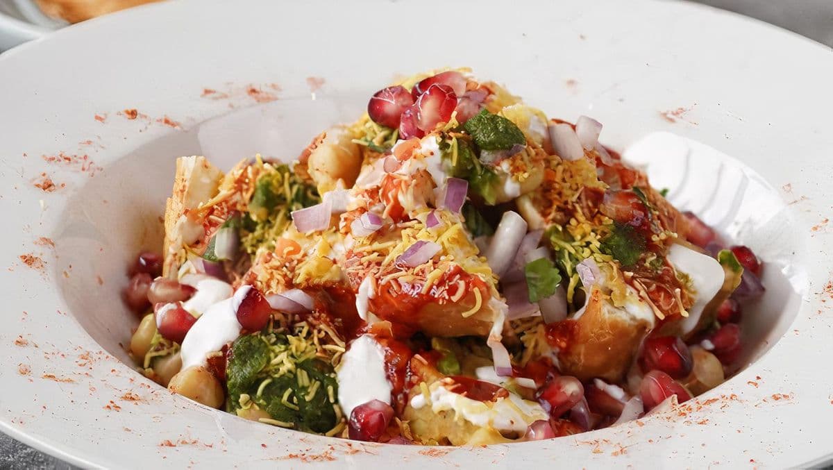 Street Samosa Chaat 