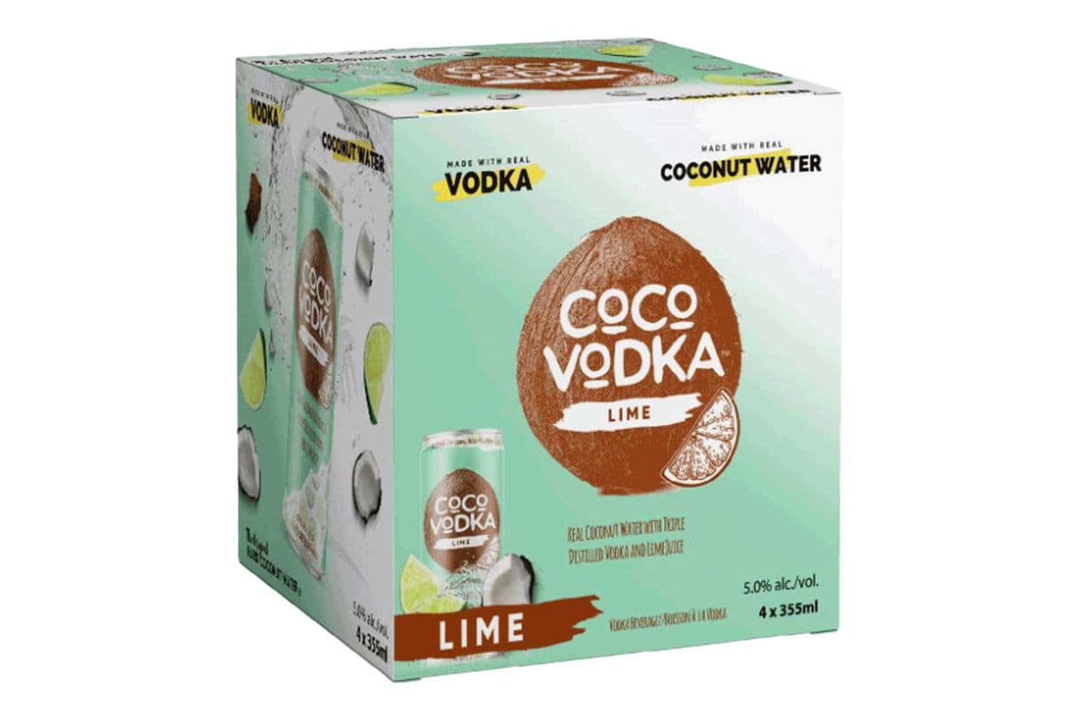 Coco Vodka Lime 4PK (1 x 355ml)