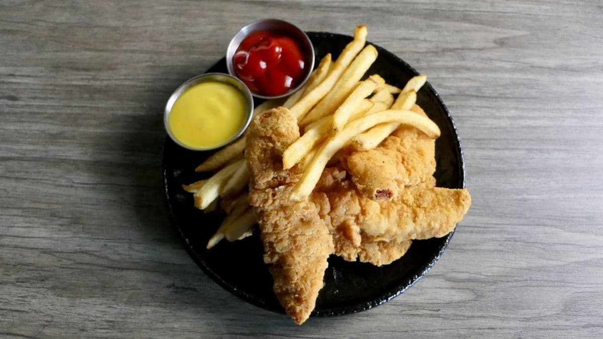 Chicken Strips and Fries