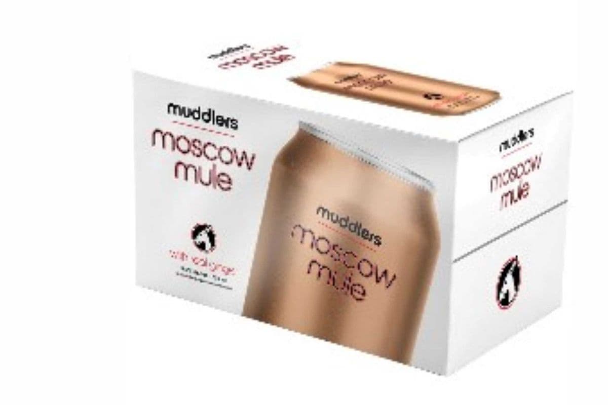 MUDDLERS-MOSCOW MULE 6x355ML CANS (1 x 355 ML)