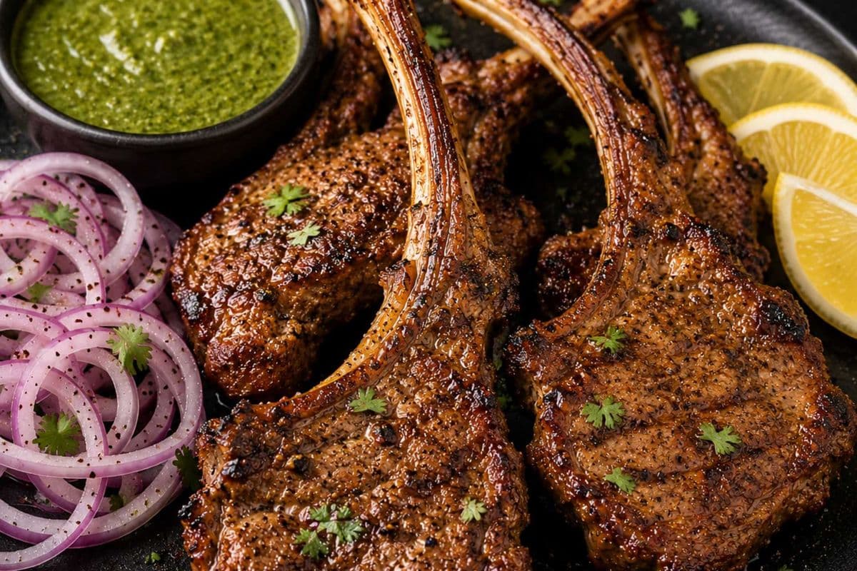 Namkeen Mutton Chops (4 pcs)