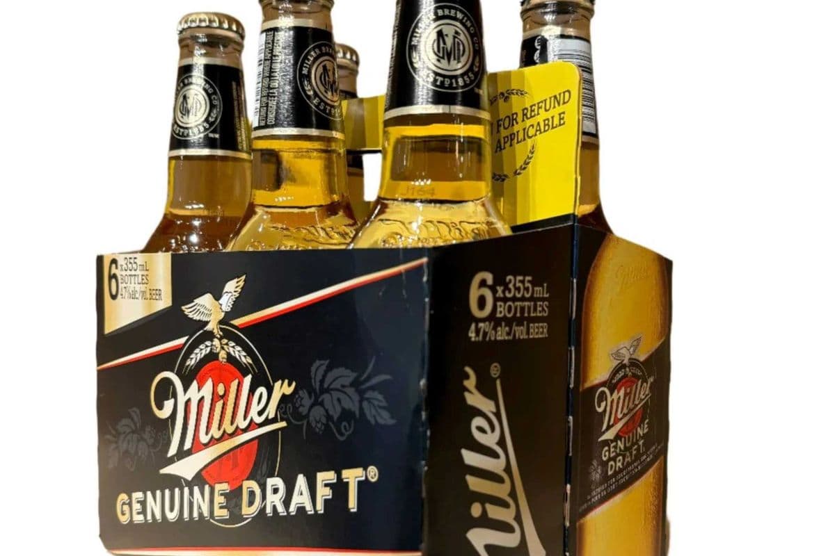 Miller Genuine Draft Beer (6 x 355 ml) (1 x 355 ml)