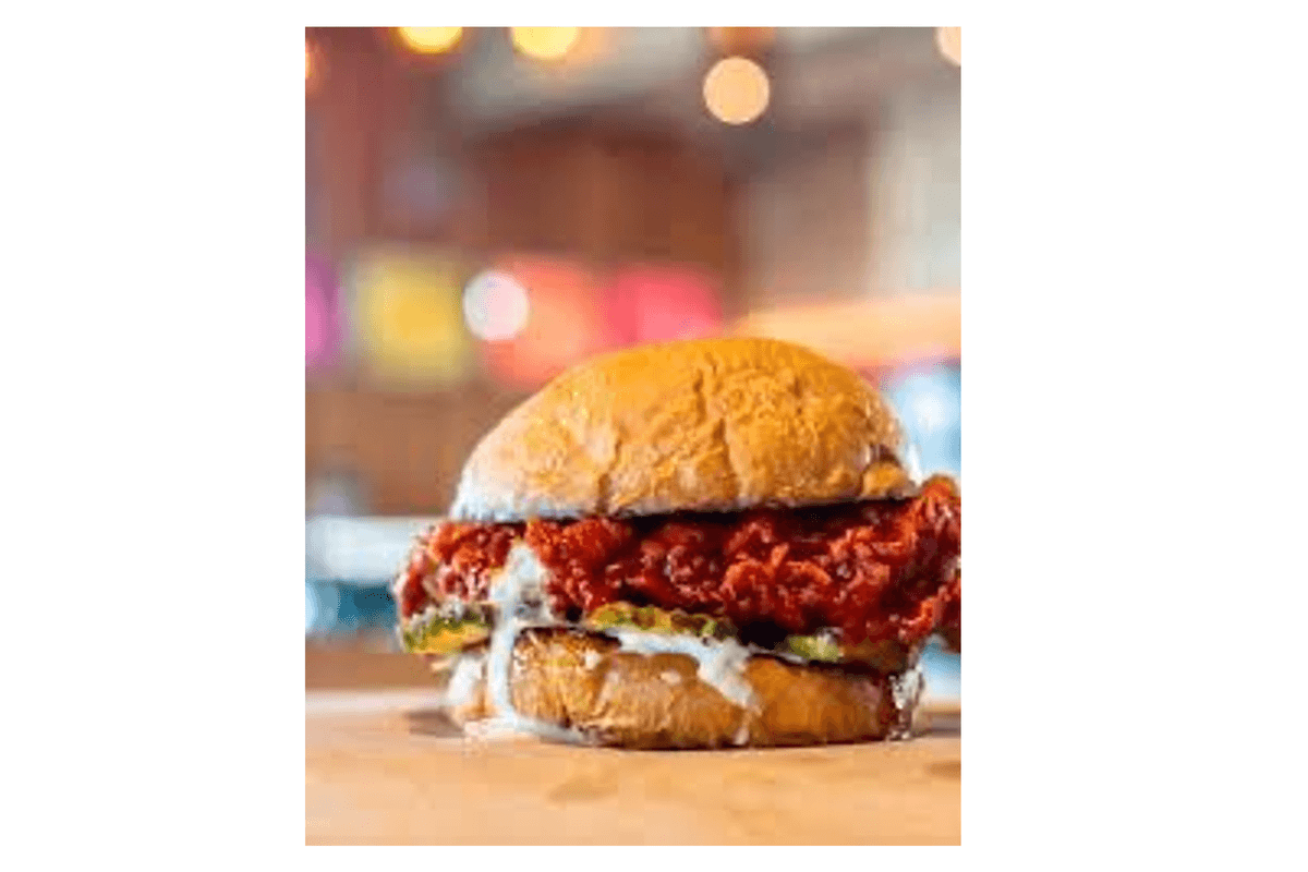 Spicy Buffalo Chix Burger