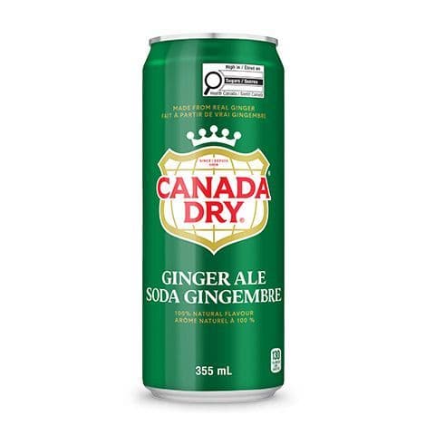 Canada Dry Ginger Ale Sim 355ml