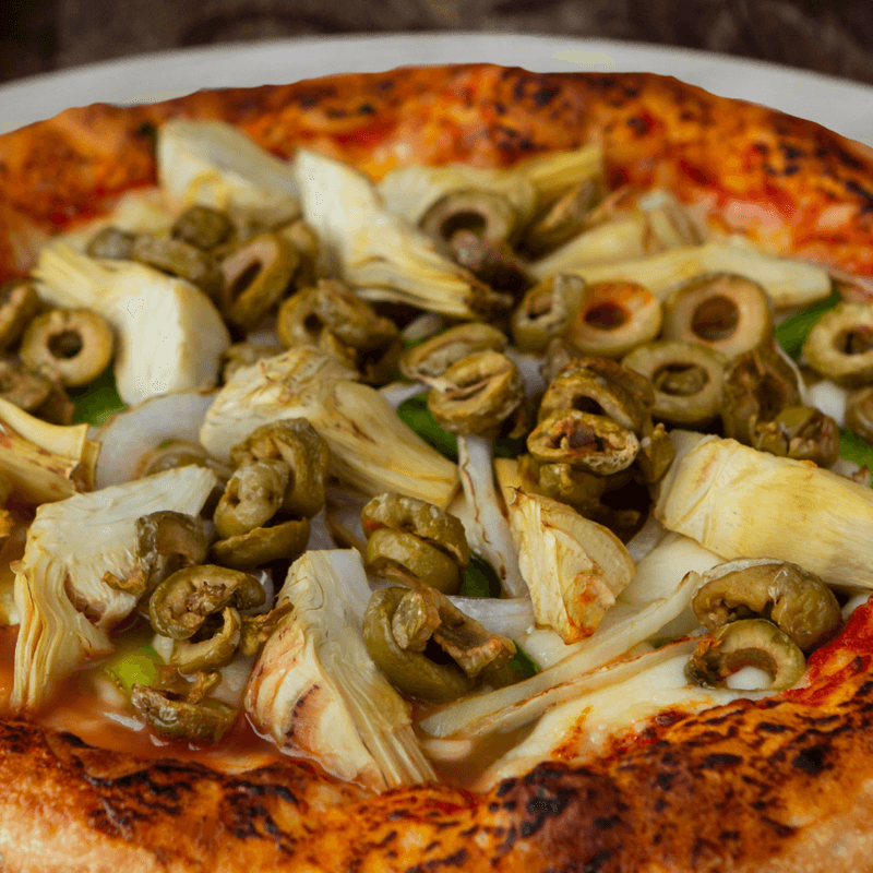 16" Pizza végétarienne / 16" Vegetarian Pizza
