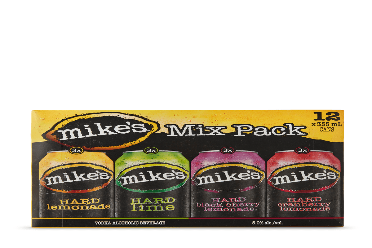 Mikes Hard 6% Mixer Pack (12 x 355 ml)