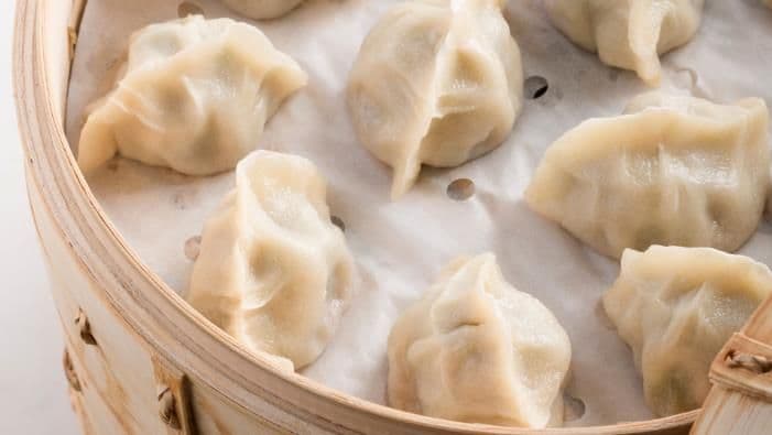 Pork Chives Shrimp Dumplings(12) 韭菜虾仁三鲜饺