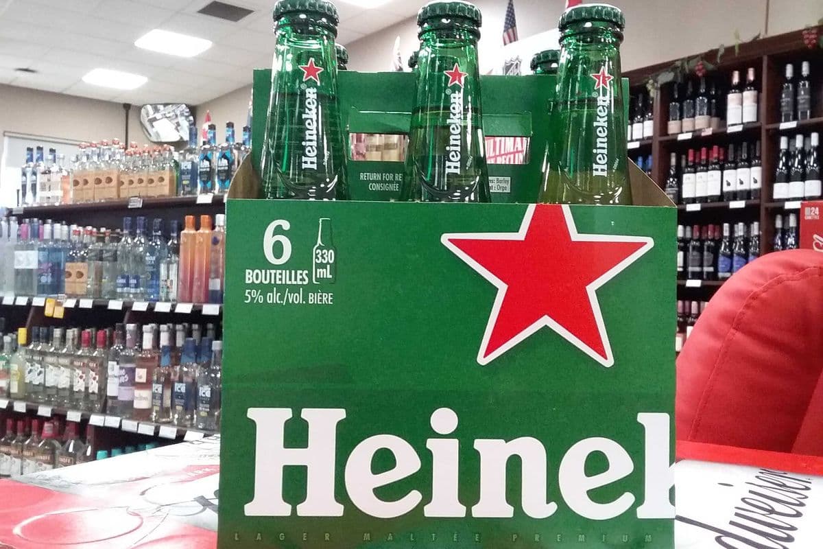 Heineken 6 bottles (1 x 6 x 355 ml bottles)