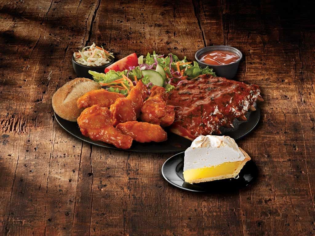 Smoky Maple BBQ Ribs & 5 Wings Bundle